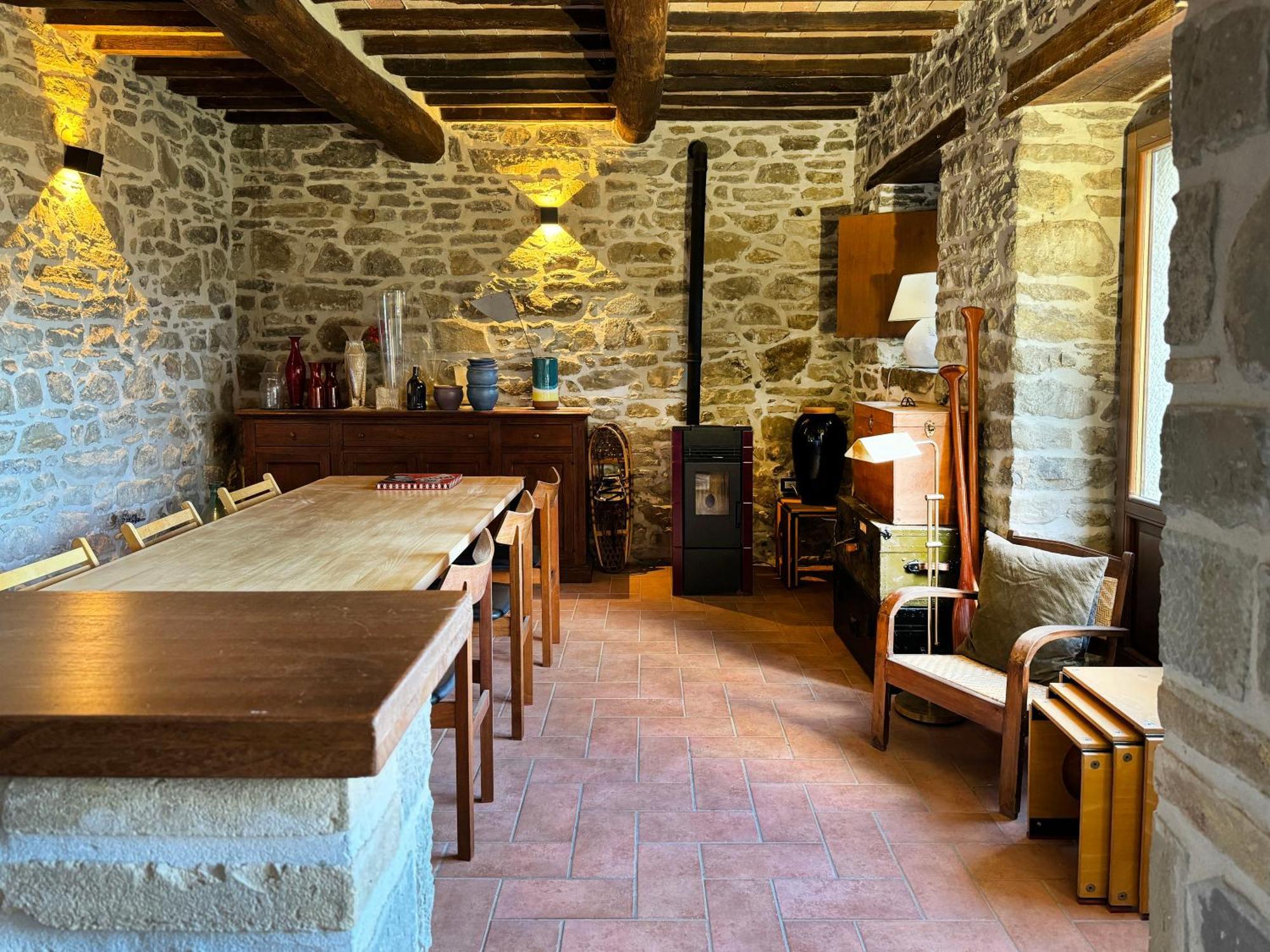 Bio Agriturismo Il Vigno Caprese Michelangelo Extérieur photo