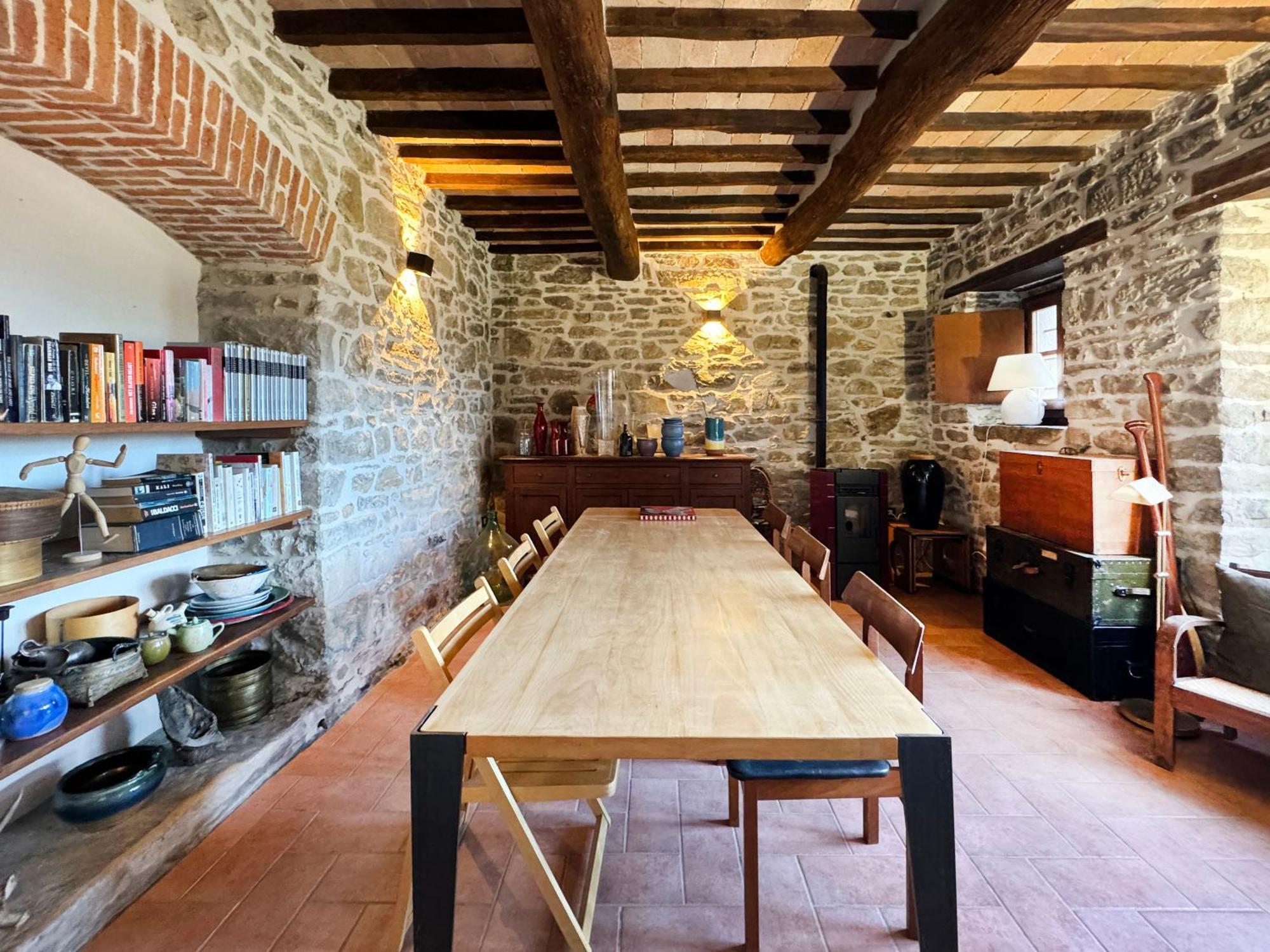 Bio Agriturismo Il Vigno Caprese Michelangelo Extérieur photo