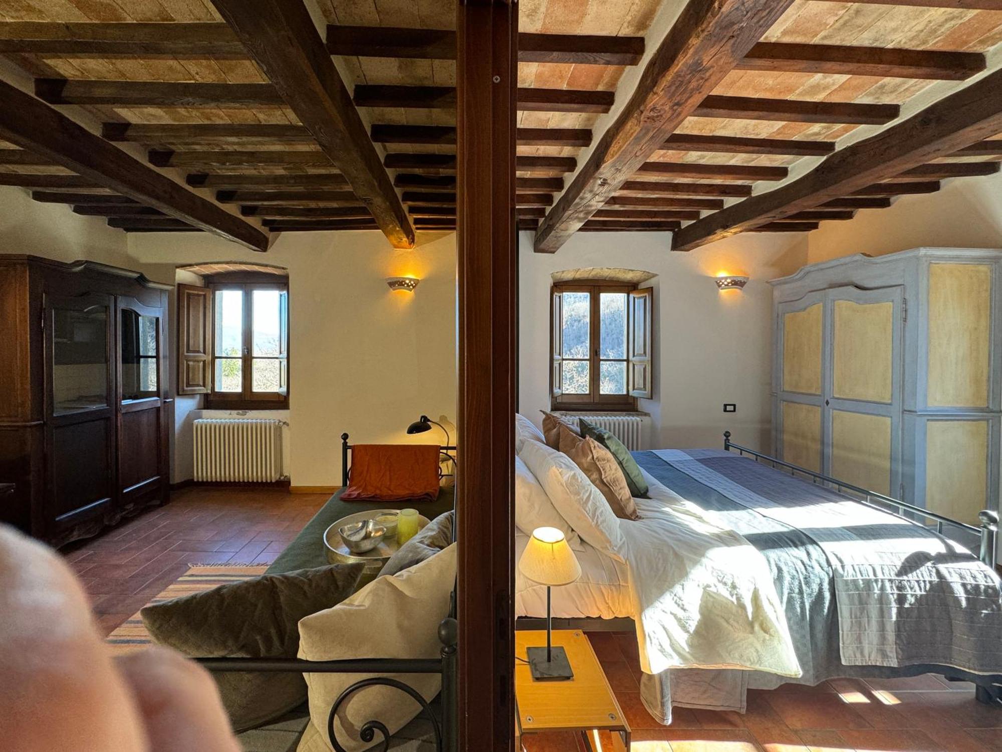Bio Agriturismo Il Vigno Caprese Michelangelo Extérieur photo